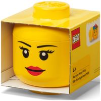 LEGO<sup>&reg;</sup> Storage Products: 40330807 Mini Head Yellow - Girl NEW
